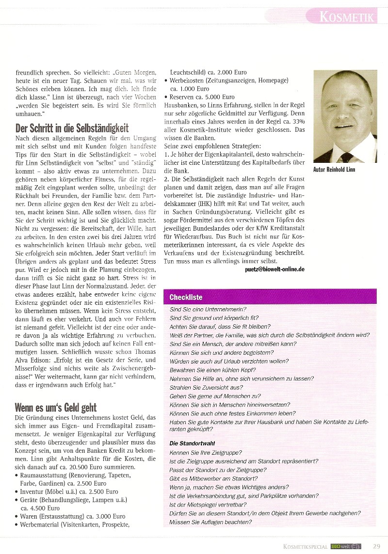 Seite 2 aus Kosmetik Special - BIO welt Mai 2008